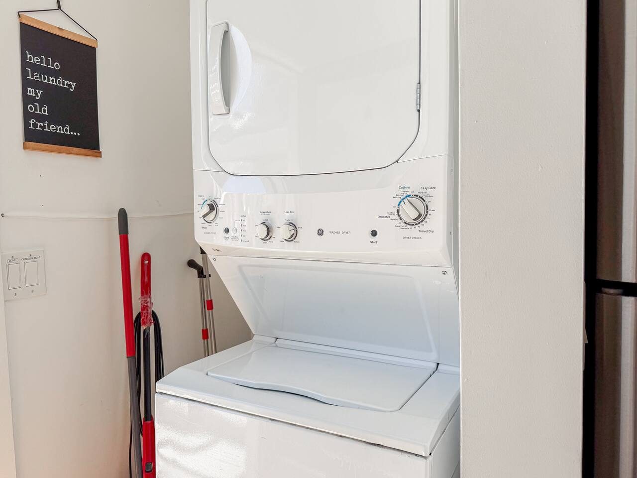 Washer and dryer